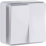 Выкл. двухкл. накл. / WL15-03-01 слоновая кость