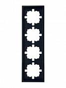 Зима Рамка 4-ая черная