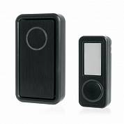 Звонок E-379 беспроводной, 18 мелодий IP44 черный